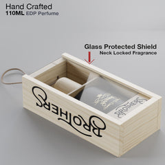 Sale: BROTHERS: 110ml EDP Perfume | Handcrafted Design | 100% Pure and Natural Fragrance