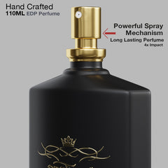 Sale: BROTHERS: 110ml EDP Perfume | Handcrafted Design | 100% Pure and Natural Fragrance