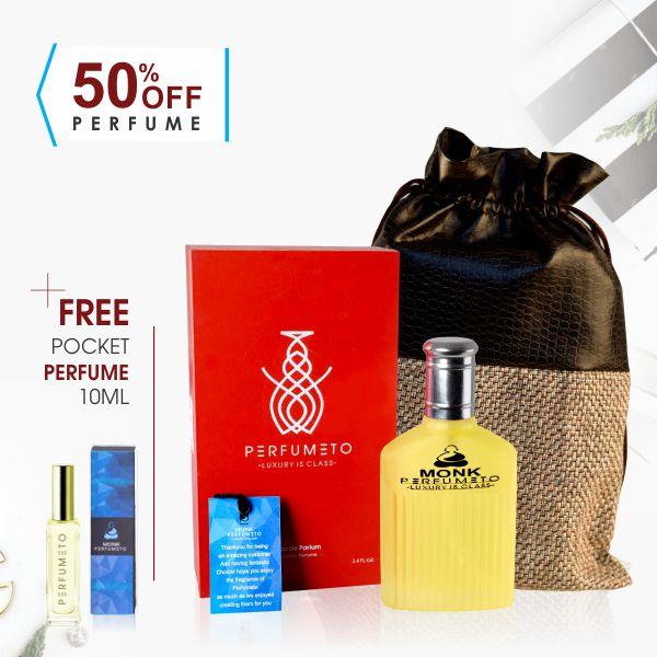 MONK- Mystic Edition (100ml EDP) <p style="font-size:15px; color: green;">Lasts 8-10 Hours</p>
