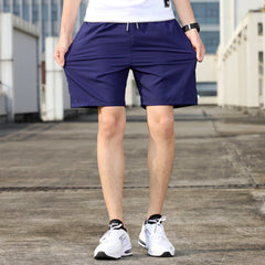 Set of 2 Spring Summer Shorts (Navy & Black) + Men Perfume (Free)
