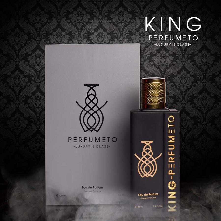 KING: Energetic Fragrance (100ml EDP) <p style="font-size:15px; color: green;">Lasts 8-10 Hours</p>