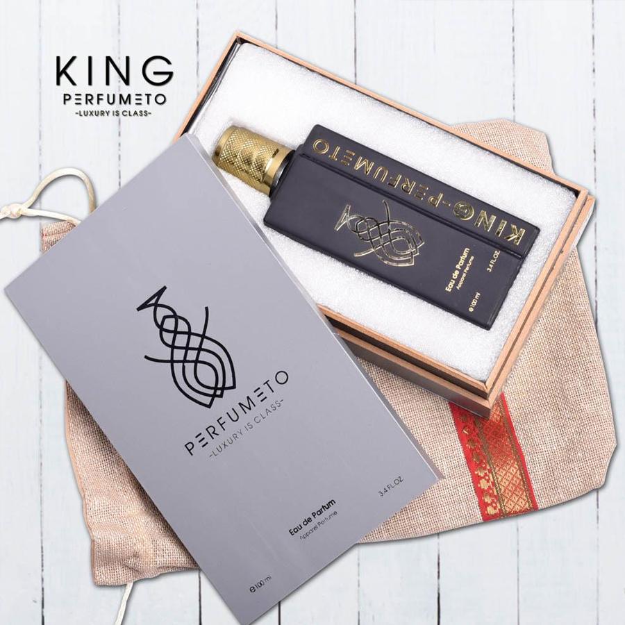 KING: Energetic Fragrance (100ml EDP) <p style="font-size:15px; color: green;">Lasts 8-10 Hours</p>