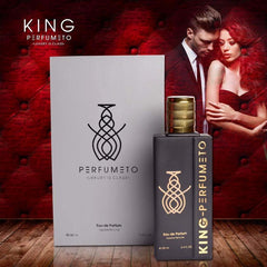 KING: Energetic Fragrance (100ml EDP) <p style="font-size:15px; color: green;">Lasts 8-10 Hours</p>